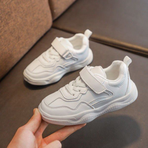 New children's shoes in the spring of 2019: Children's shoes, small white shoes, boys' leisure, girls' sports shoes
