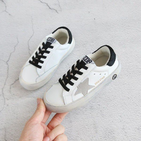 Girls' board shoes, all kinds of small white shoes, 2020 spring new sports shoes, boys' fashion shoes, children's small dirty net red shoes
