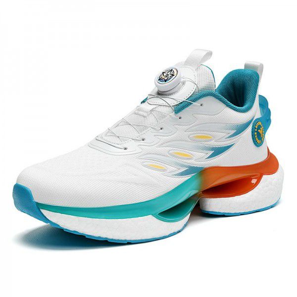 Spring New Fashion Dad Shoes Men's Large Korean casual thick sole sneakers 