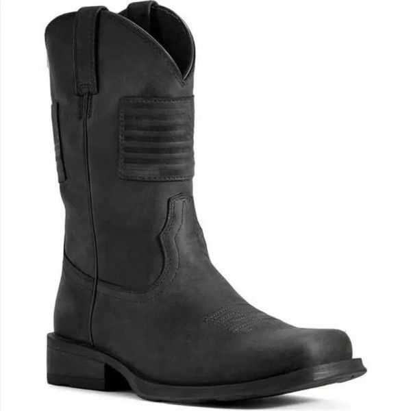 New Autumn/Winter Low Heel Mid Boot Knight Boot 