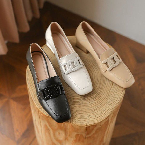 Spring and Autumn New Genuine Leather Leisure Lefu...
