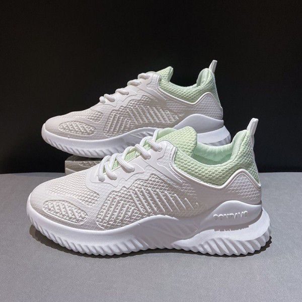 Spring and Summer New Sports Women's Shoes Running Shoes Versatile Casual Single Mesh Shoes for Women 