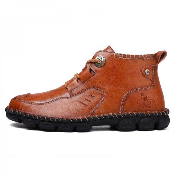 Men's boots, military boots, outdoor boots, Korean...
