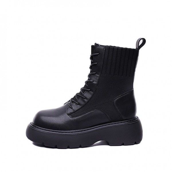 High cut flat bottomed woolen cuffs Chelsea versat...