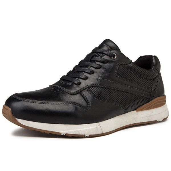 Winter sports Shoes Running Shoes Leather Surface Outdoor Lacing Casual 