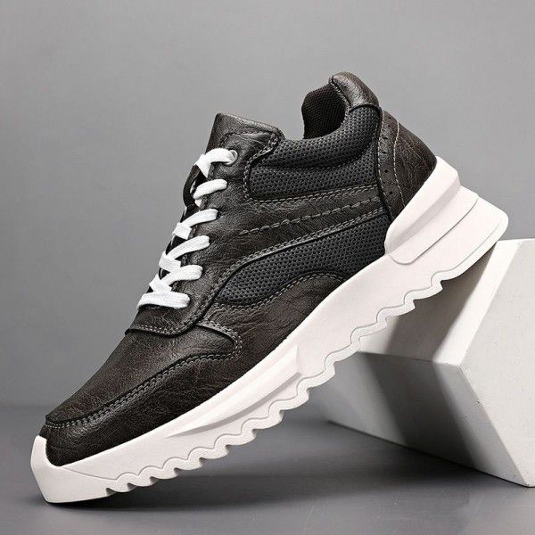 Spring Sports Casual Shoes Men's Shoes Thick Sole Fashion Trend Versatile Men's Board Shoes 