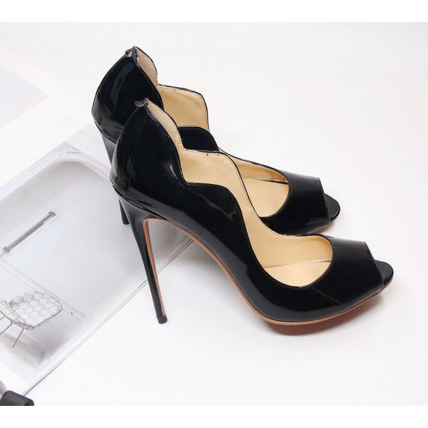 Summer Fish Mouth Wave Edge Hot Girls' Shoe 