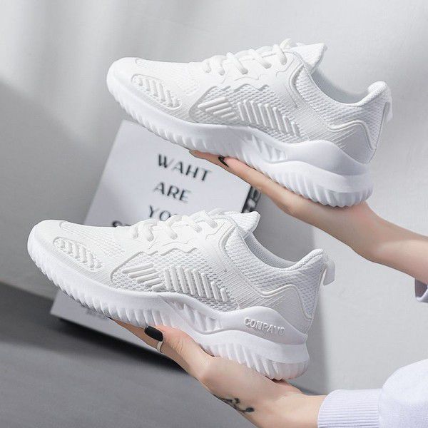 Spring and Summer New Sports Women's Shoes Running Shoes Versatile Casual Single Mesh Shoes for Women 
