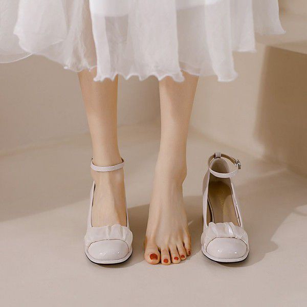 High Heel Women's Mary Jane Shoes Spring New Women...