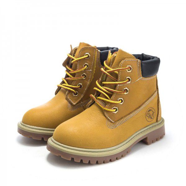 Autumn and winter children's shoes, children's Martin boots, girls' boots, boys' snow boots, parent-child shoes 