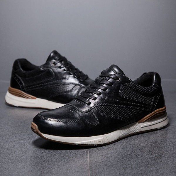 Winter sports Shoes Running Shoes Leather Surface Outdoor Lacing Casual 