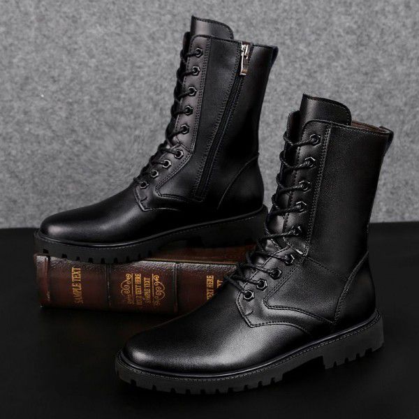 Winter New High Top Martin Boots Men's Boots with ...