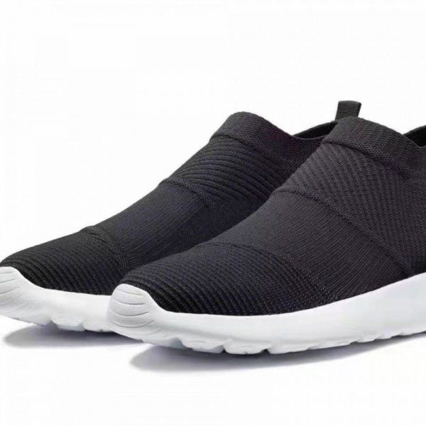 Women's shoes with wide and fat feet, single shoes for men and women, socks shoes for men and women, anti-skid casual sports, light running shoes, spring and autumn styles 