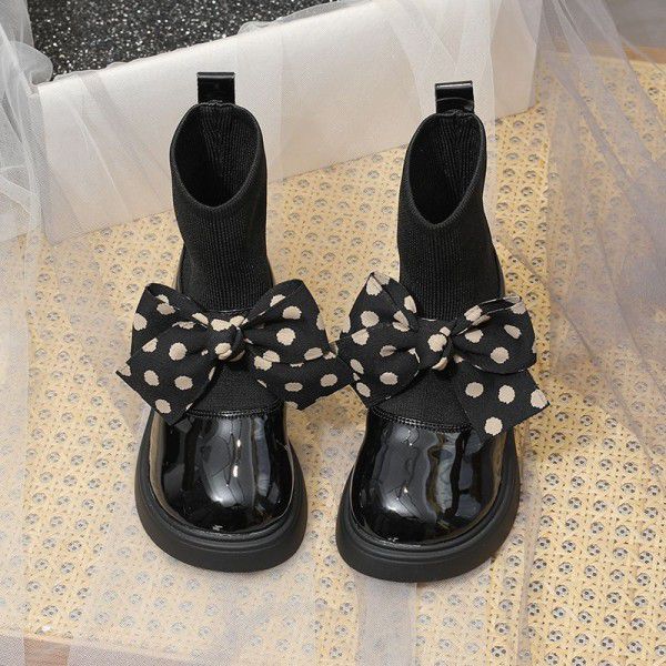Girls' Short Boots New Children's Martin Boots Gir...