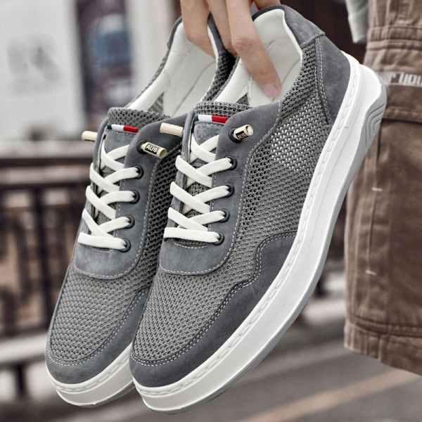 Shoes Men's Summer Mesh Shoes Breathable Hollow Mesh Shoes Quanzhou Sports Shoes Men's Fashion Casual Shoes 