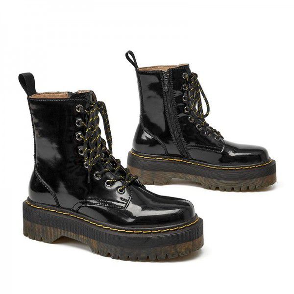 Genuine Leather Boots Autumn Women's Martin Boots ...
