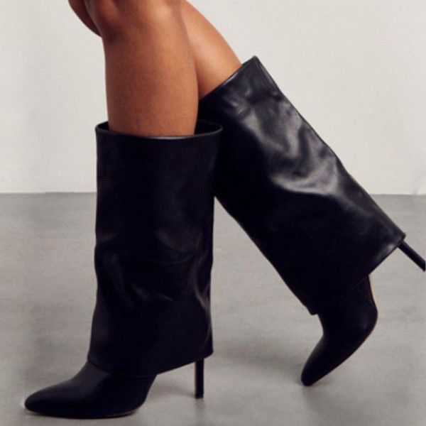 Spring and Autumn New Fine Heel High Heels, Trouse...