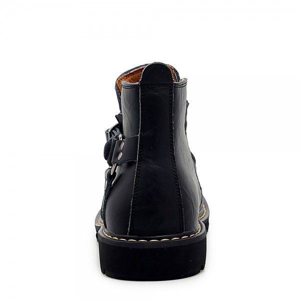 Chelsea boot buckle middle sleeve 
