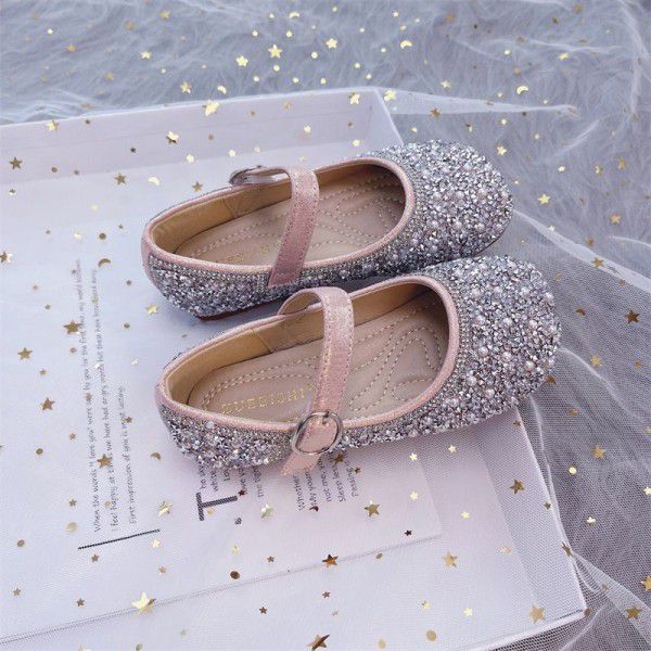 Girls' shoes, princess shoes, winter new children'...