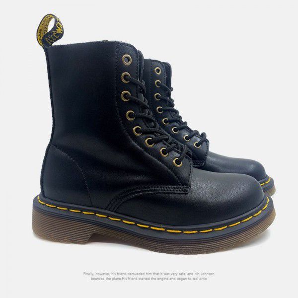 Soft cow copper buckle leather Goodyear Tire and R...