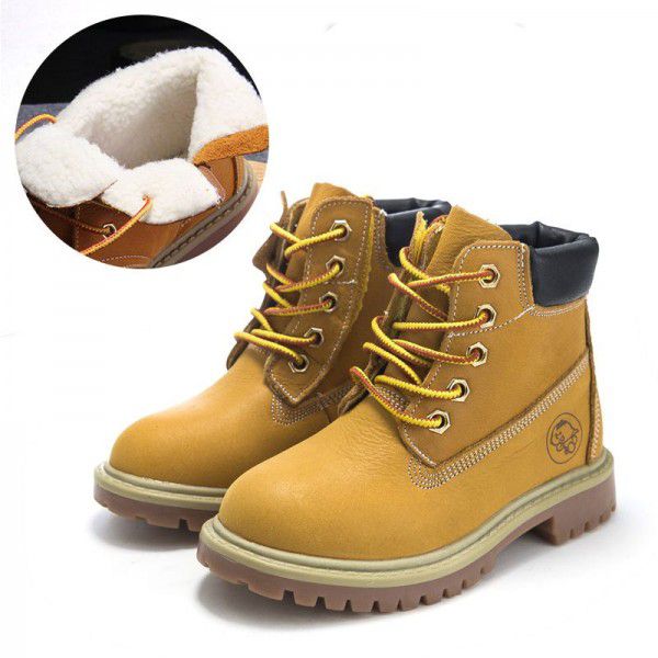Autumn and winter children's shoes, children's Martin boots, girls' boots, boys' snow boots, parent-child shoes 
