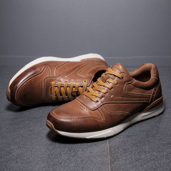 Winter sports Shoes Running Shoes Leather Surface Outdoor Lacing Casual 