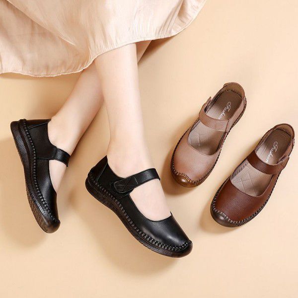 Spring and Autumn Soft Sole Four Seasons Single Sh...