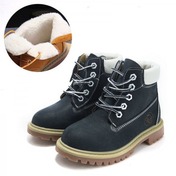 Autumn and winter children's shoes, children's Martin boots, girls' boots, boys' snow boots, parent-child shoes 