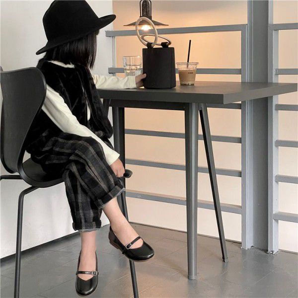 Spring style Korean version angel small leather shoes, fashionable girl soft sole boat shoes, princess single shoes 