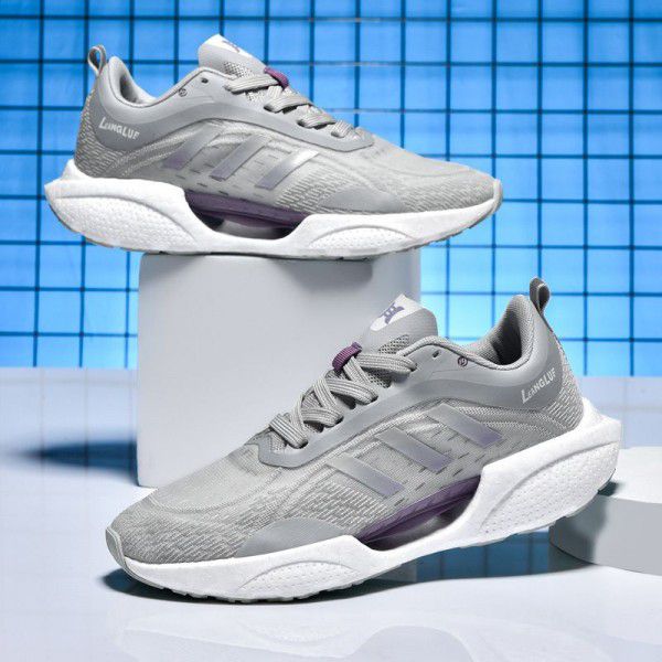 Men's casual breathable sports shoes, night running shoes, men's luminous shoes 