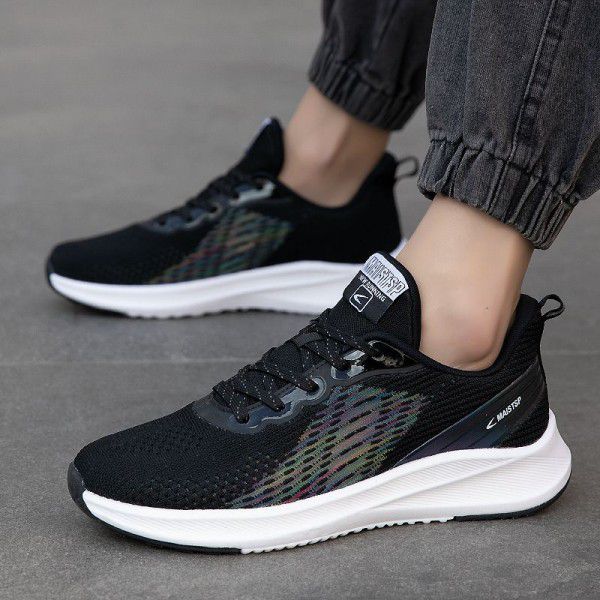 Breathable mesh shoes for men, new summer mesh sports shoes for men, running trendy shoes for men, casual men's shoes 