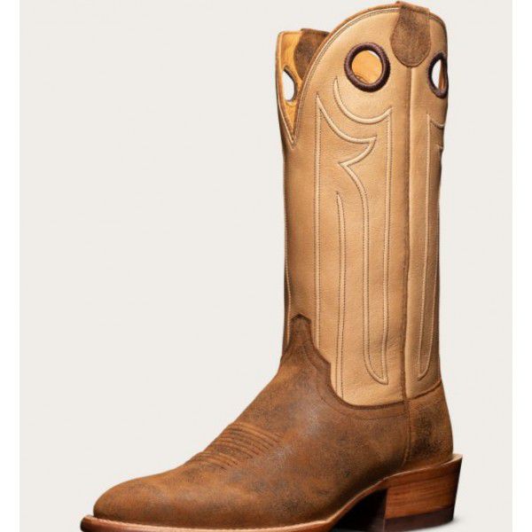Autumn and Winter New Vintage Embroidery Thick Heel Mid Sleeve Men's Knight Boots Long Sleeve Boots Large 