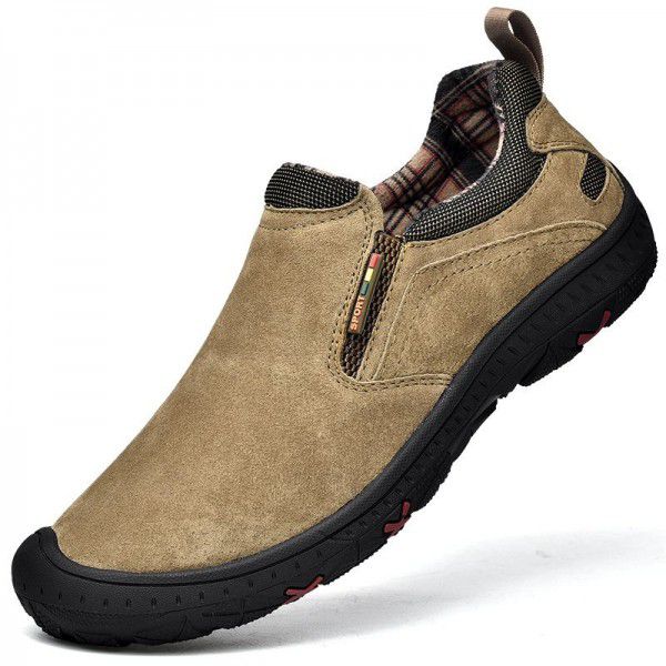 Men's shoes Lazy shoes Anti slip sports outdoor hiking shoes 