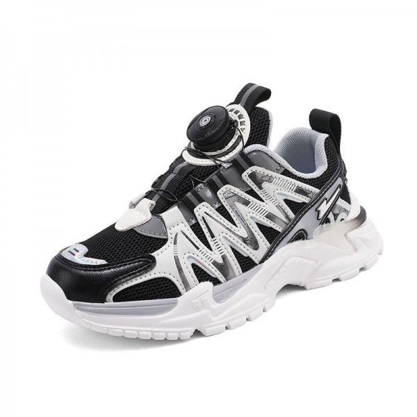 Children's sports shoes, mesh surface, autumn girls' father's shoes, walking shoes, soft soled boys' shoes, autumn children's shoes 