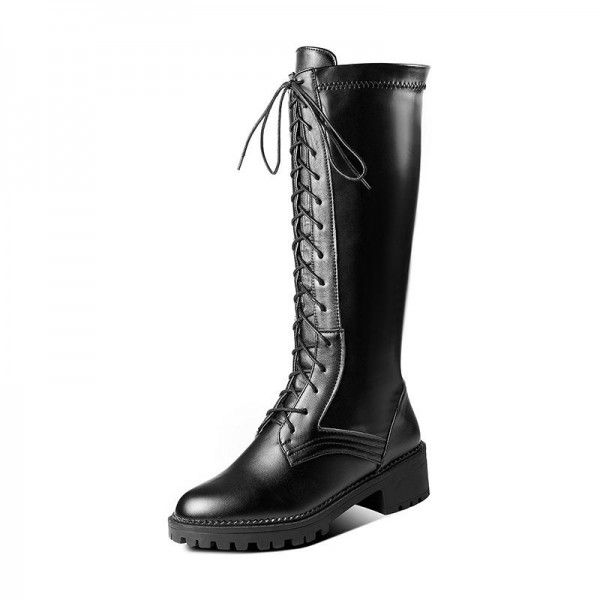 Autumn and Winter Women's Shoe Trend with Square H...