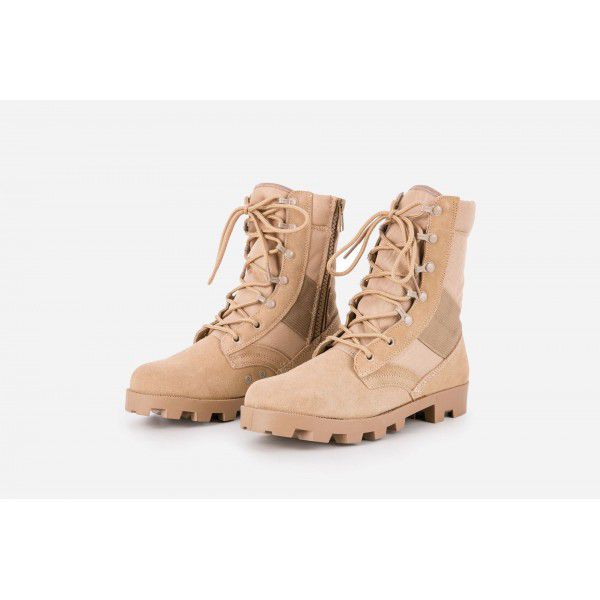 Desert Boots High Top Tactical Boots Sand Color wi...