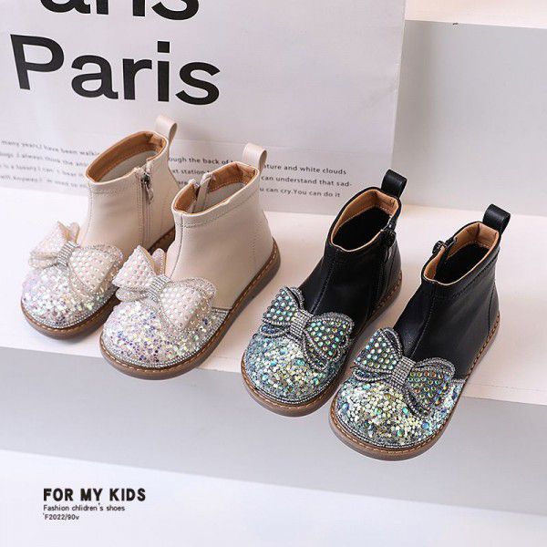 Girls' Martin Boots, Diamonds, Sequins, Bow Ties, ...