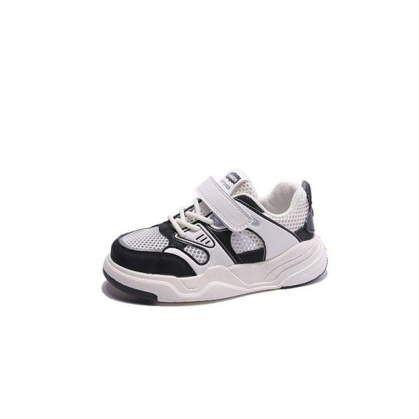 Spring New Single Mesh Breathable Quality Casual Sports Shoes for Boys and Girls 