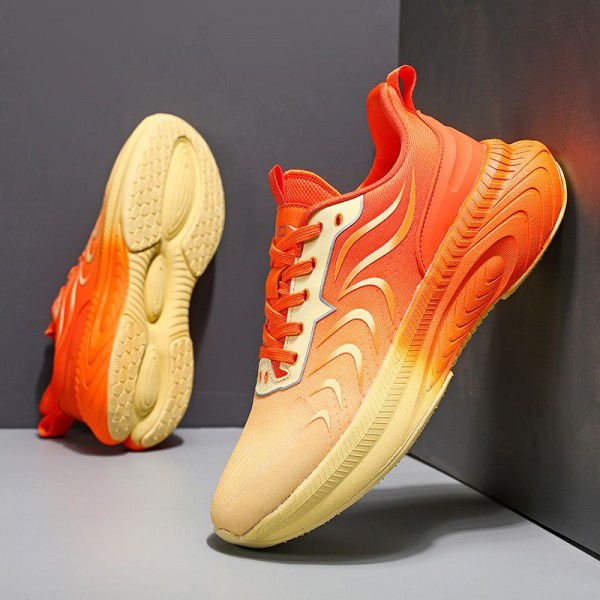 Sports men's shoes Professional running shoes Lightweight jump rope shoes Men's marathon shock absorption running shoes Men's 