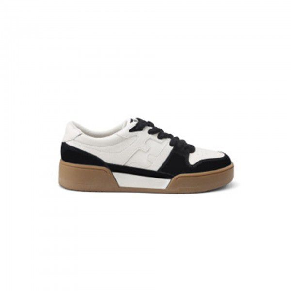 Sports Dad Shoes Round Toe Lace up Thick Sole Casual Low Top Board Shoes for Women 