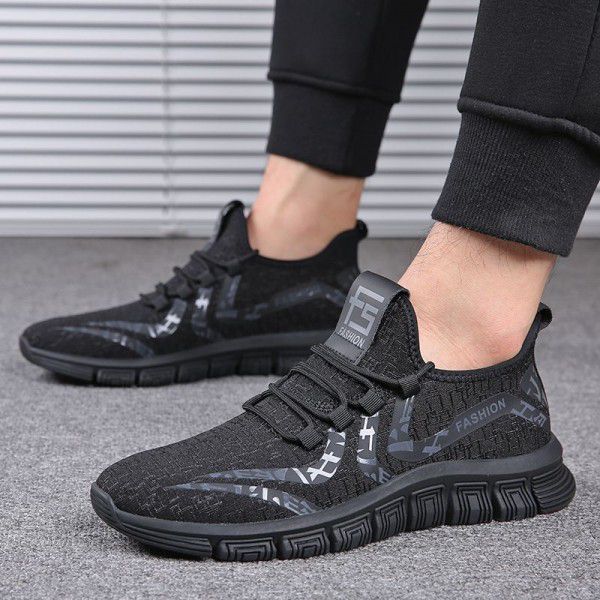 Spring men's shoes breathable casual sports dad sh...