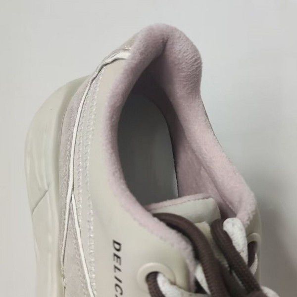 New Women's Shoes Thick Sole Versatile Matsuke Casual Popular White Board Shoes 