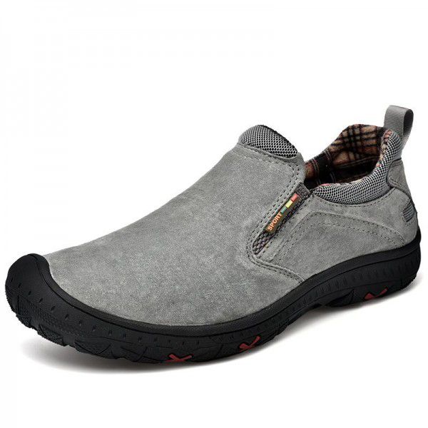 Men's shoes Lazy shoes Anti slip sports outdoor hiking shoes 
