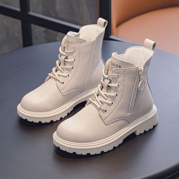 Girls' Martin Boots Spring and Autumn Children's S...