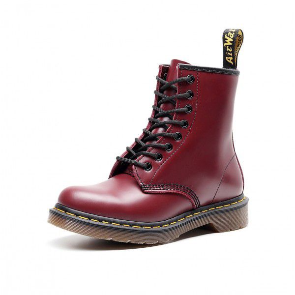 Martin Boots Women's British Style Couple Short Boots Men's and Women's Genuine Leather Boots Round Toe Trend Motorcycle Work Dress Shoes 
