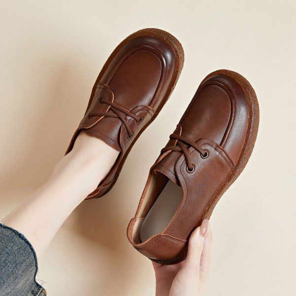Genuine leather cow tendon sole handmade grandma's...