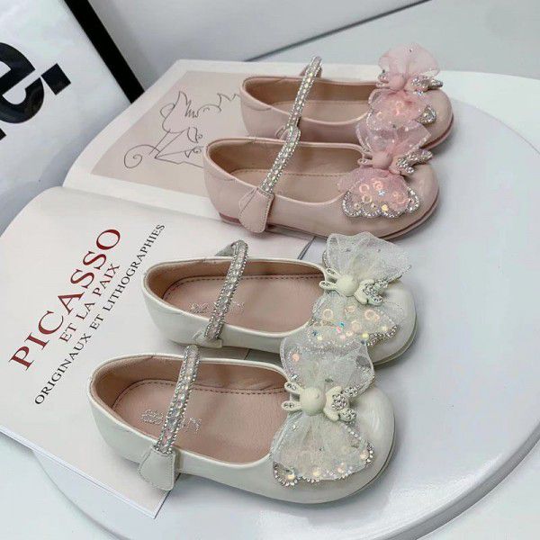 Spring Girls' Leather Shoes Soft Sole Comfortable ...