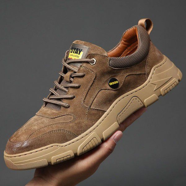 New Men's Shoes Spring and Autumn Genuine Leather ...