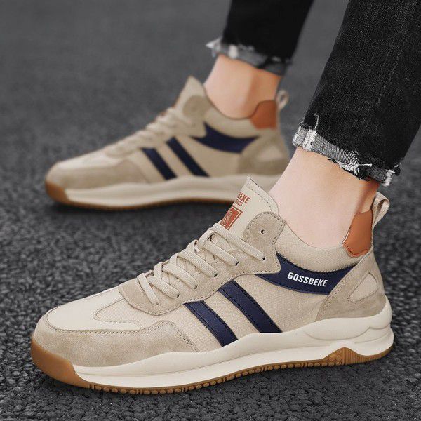 Spring New Men's Low Top Lacing Casual Sports Shoe...