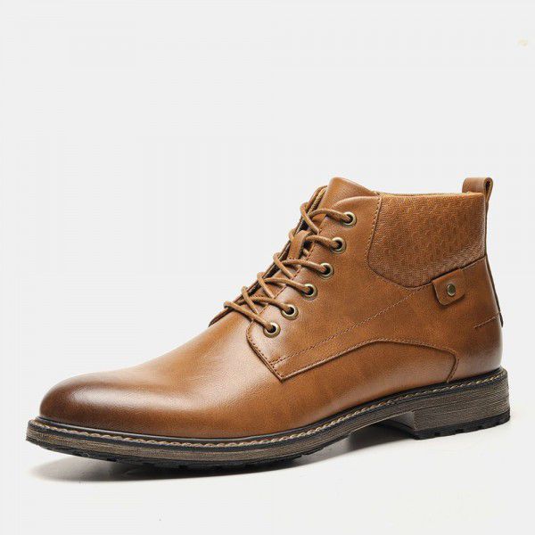 Oversized trendy work clothes with high top Martin...